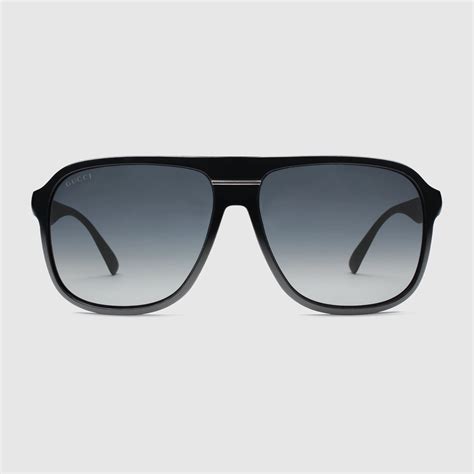 gucci aviator sunglasses with web|Gucci unisex aviator sunglasses.